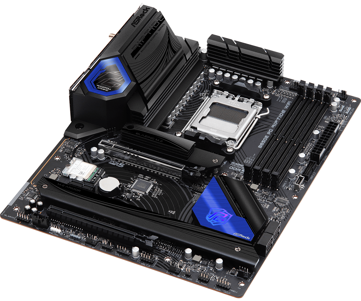 Motherboard ASROCK B650E PG Ri - X870E Atx Motherboard ulasan dan harga