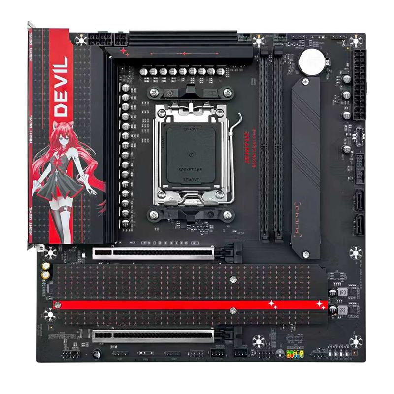 JGINYUE B650M Night Devil Moth - X870E Atx Motherboard ulasan dan harga