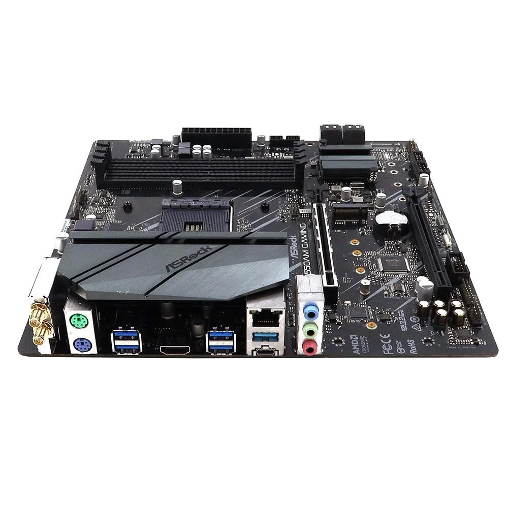 Papan Induk ASROCK B550AM GAMI - X870E Atx Motherboard ulasan dan harga